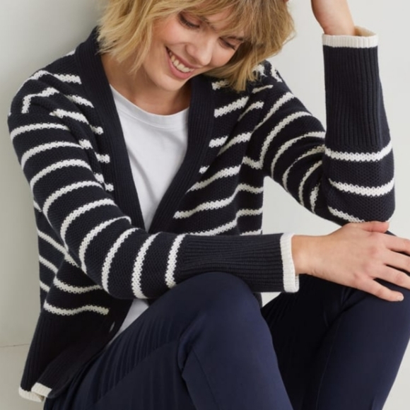 C&A Basic Stripes Cardigan - Picture 11 of 12